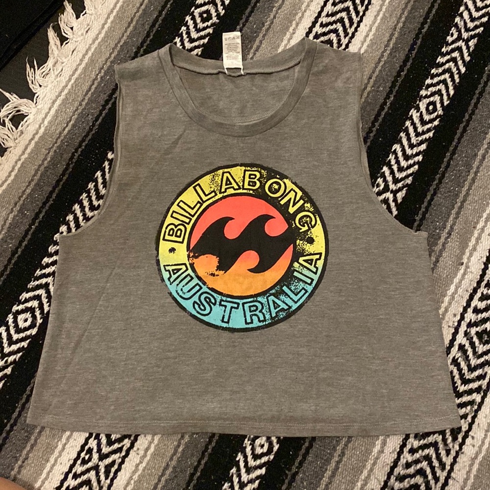 Billabong crop muscle tee